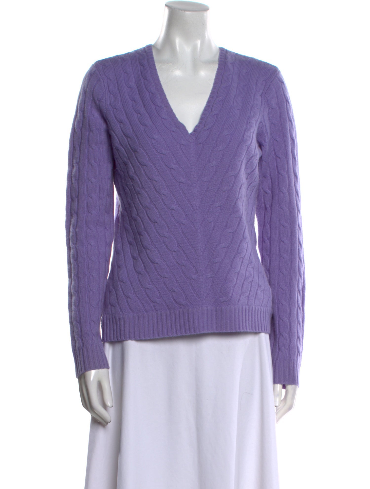 Ralph Lauren Black Label Cashmere V-Neck Sweater