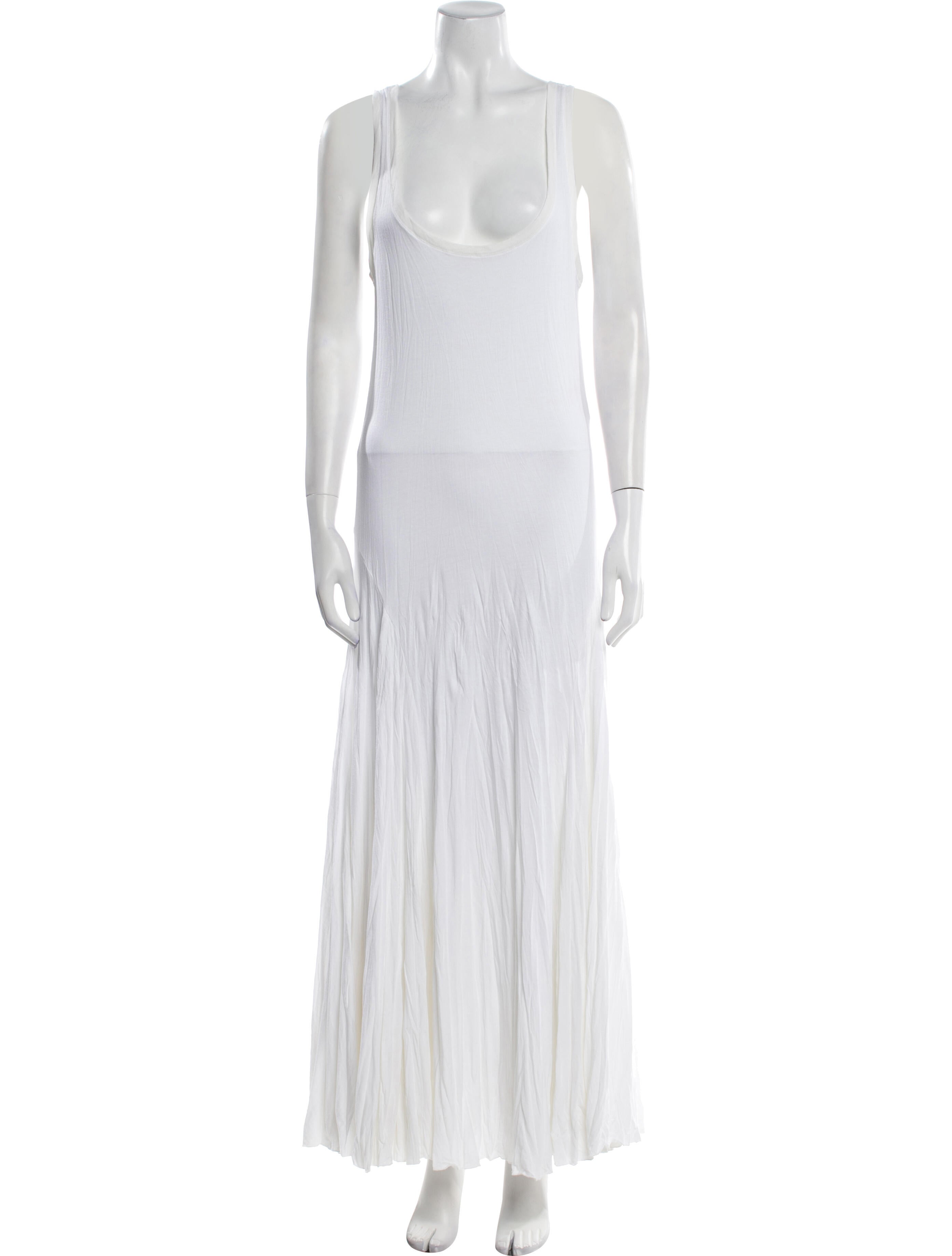 Ralph Lauren Black Label Scoop Neck Long Dress