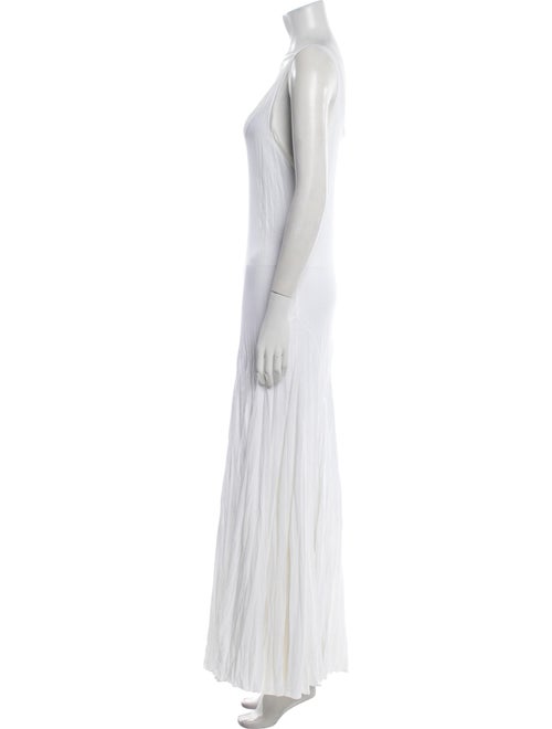 Ralph Lauren Black Label Scoop Neck Long Dress