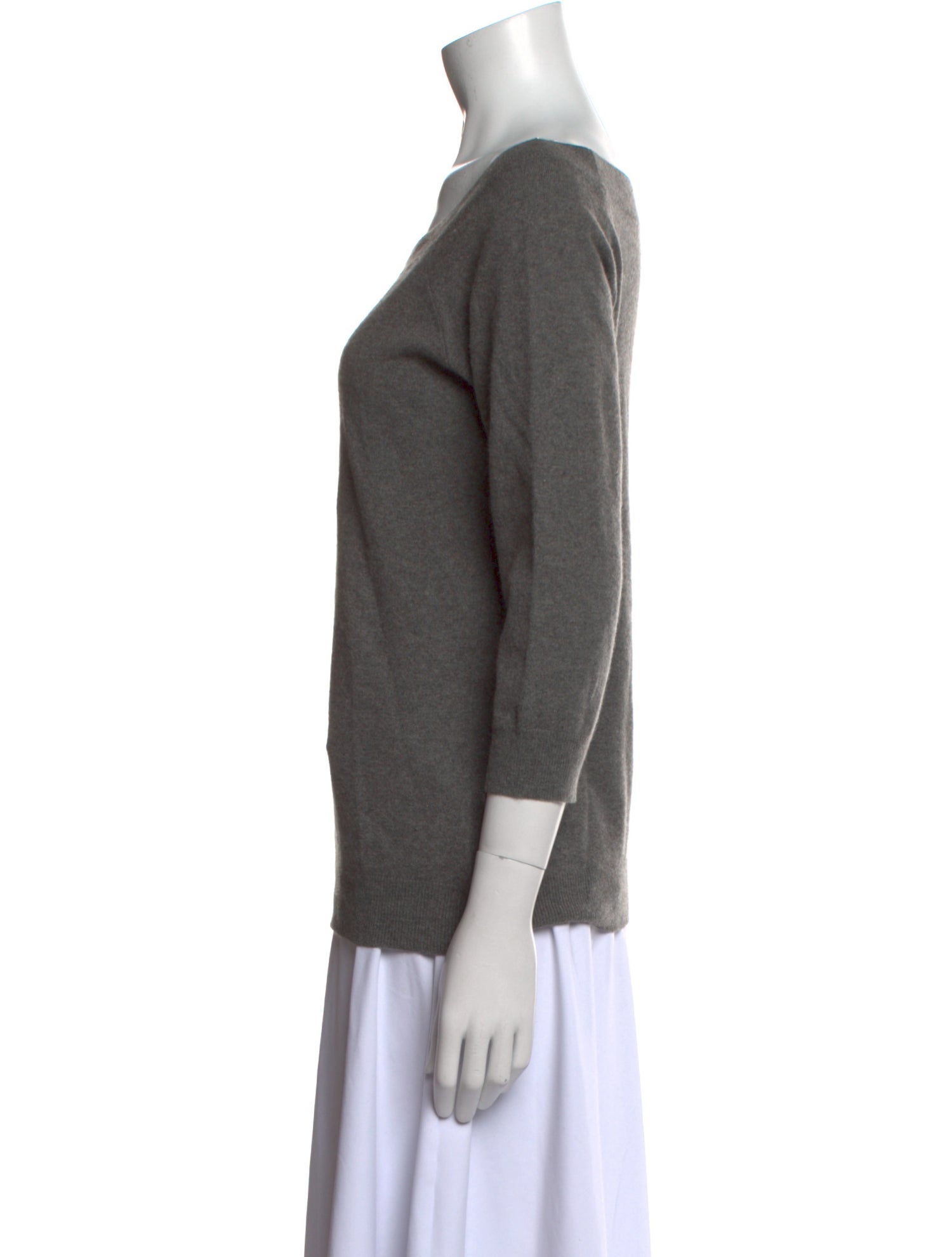 Ralph Lauren Black Label Cashmere Scoop Neck Sweater