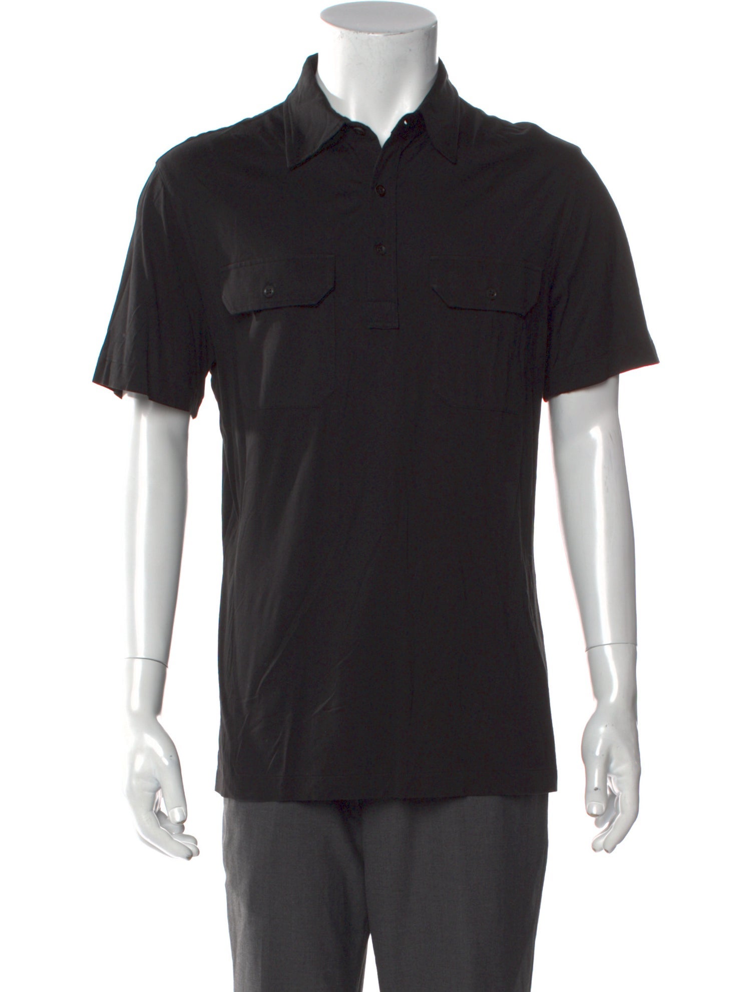 Ralph Lauren Black Label Collar Short Sleeve Polo Shirt