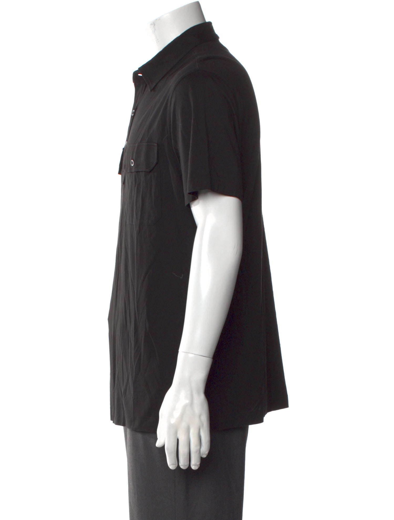 Ralph Lauren Black Label Collar Short Sleeve Polo Shirt