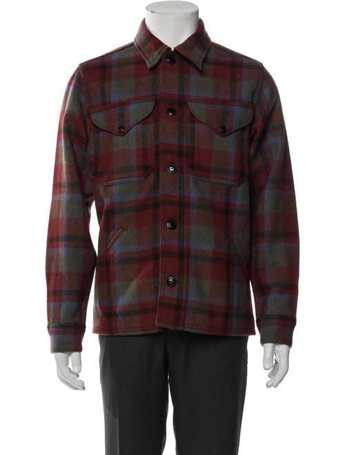 RRL & Co. Wool Plaid Print Jacket