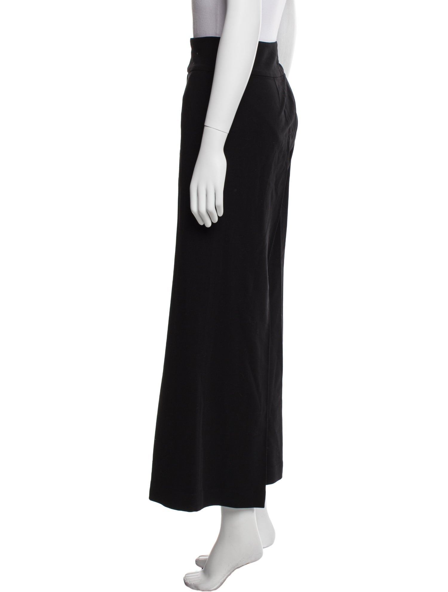 Ralph Lauren Black Label Wool Wide Leg Pants