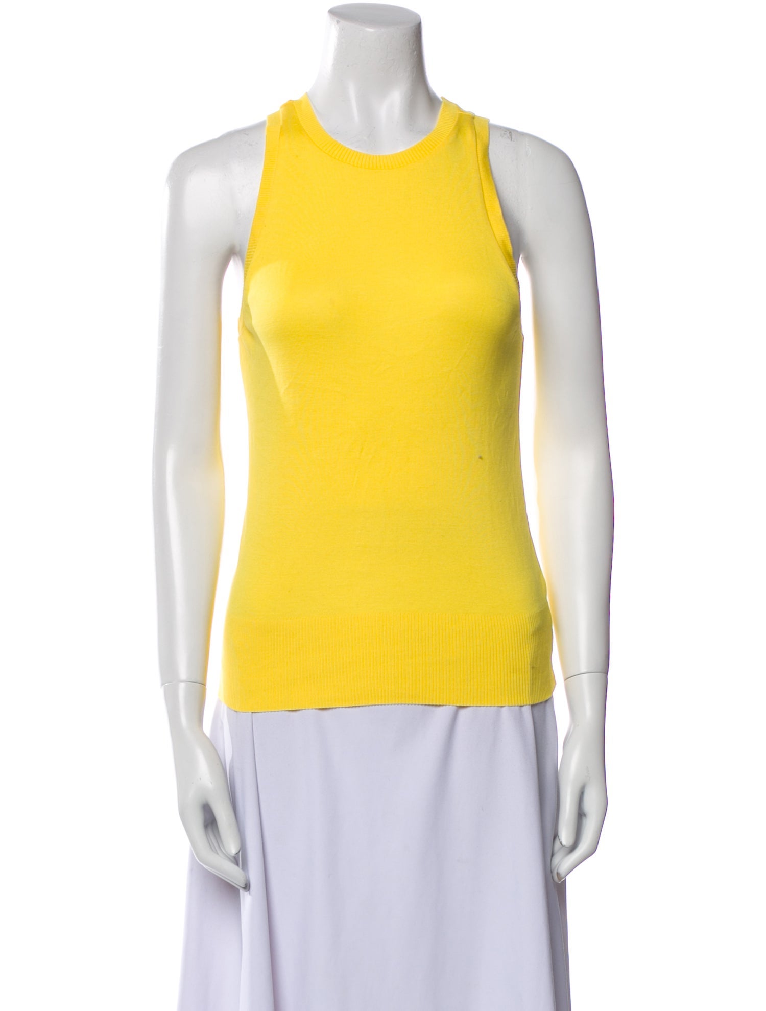 Ralph Lauren Black Label Crew Neck Sleeveless Top
