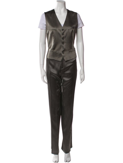 Ralph Lauren Black Label Wool Pantsuit
