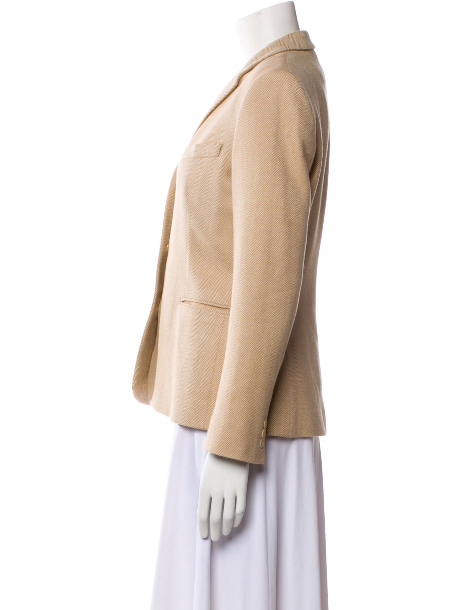 Ralph Lauren Black Label Lambswool Striped Blazer