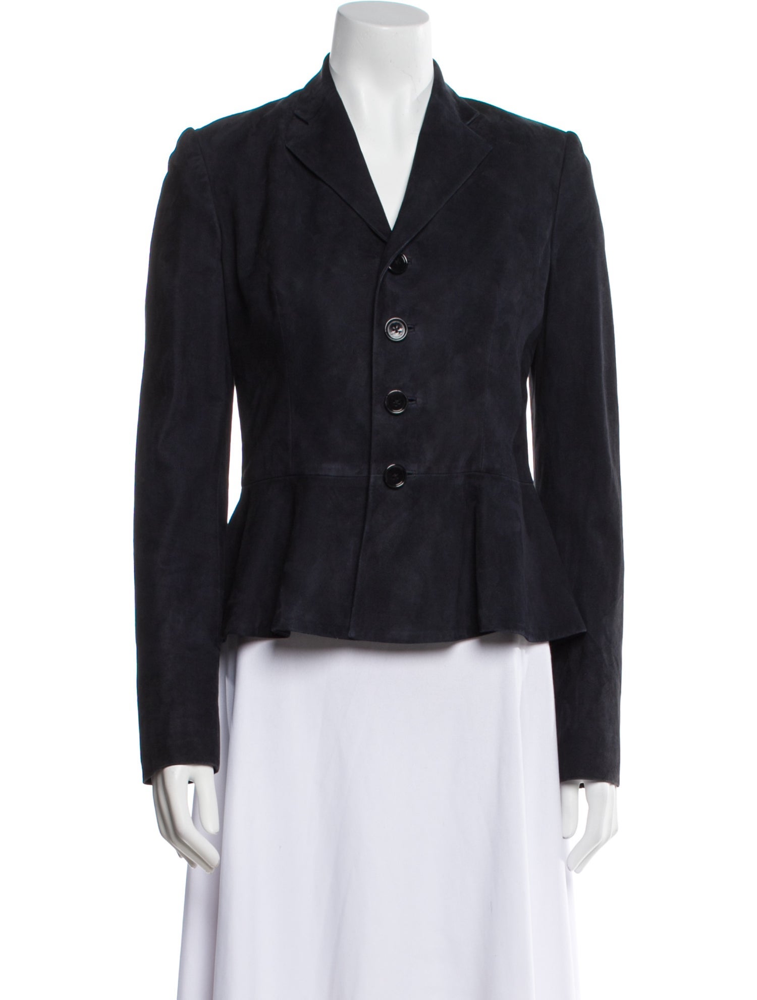 Ralph Lauren Black Label Suede Blazer