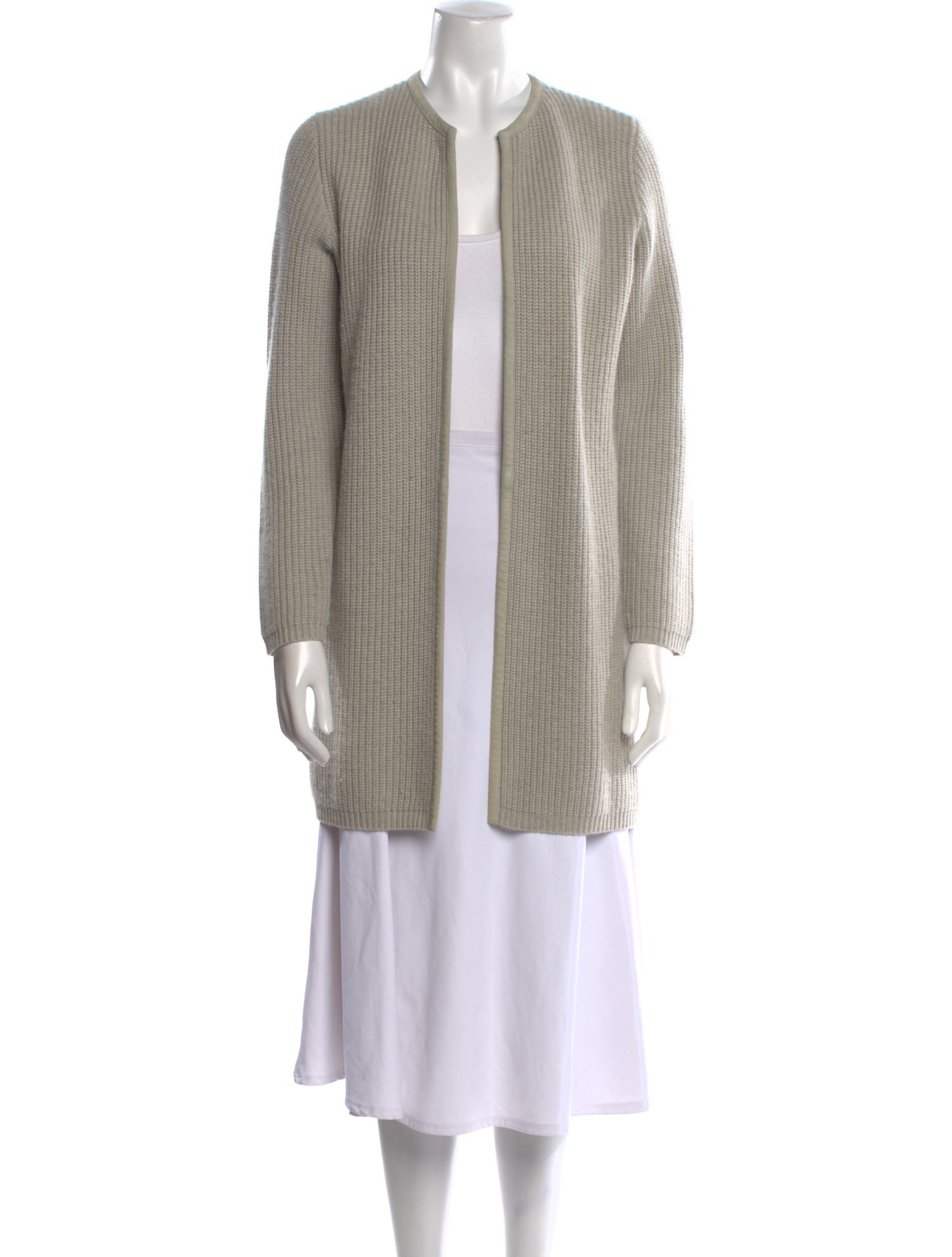 Ralph Lauren Black Label Cashmere Open Front Sweater