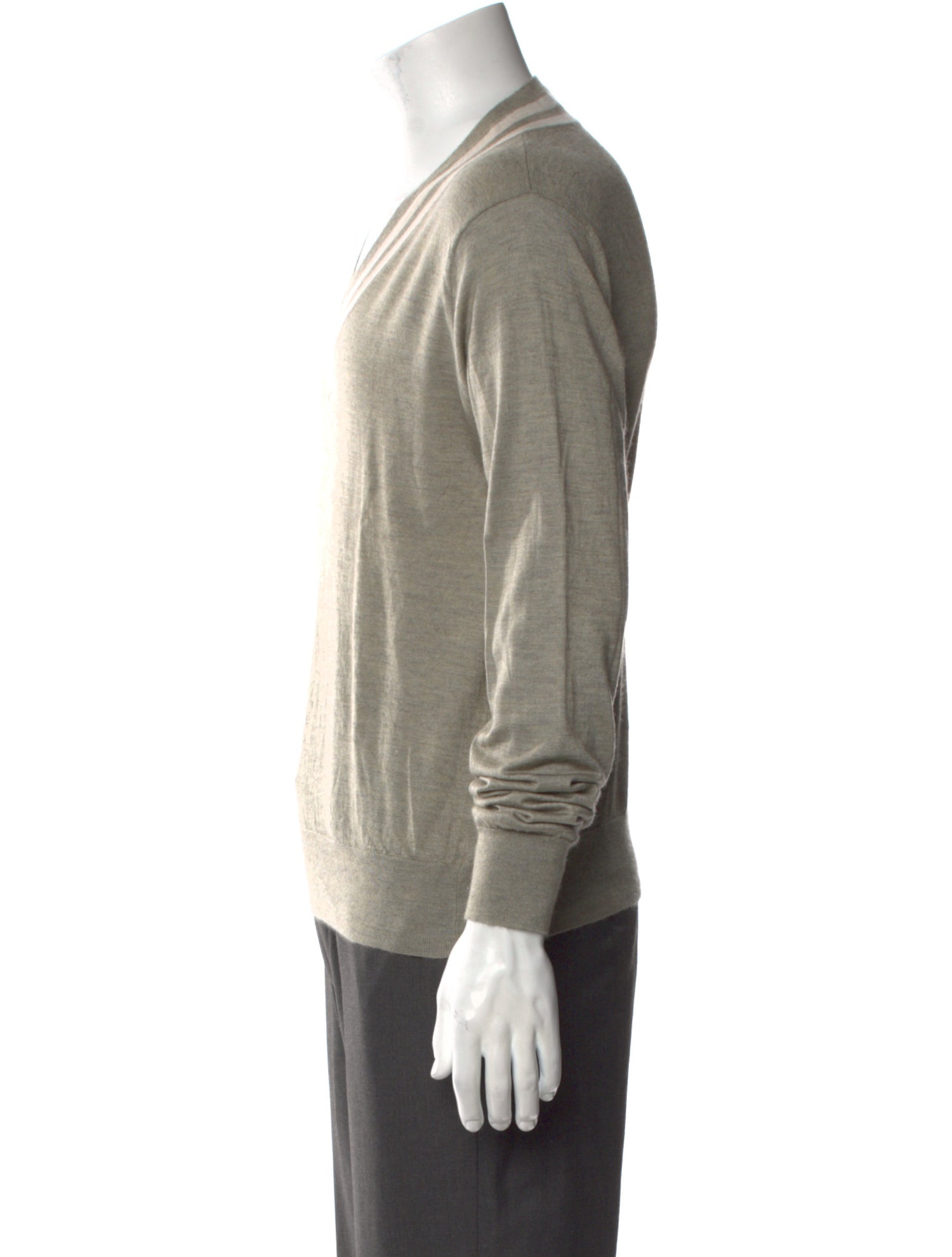 Ralph Lauren Black Label Cashmere V-Neck Pullover