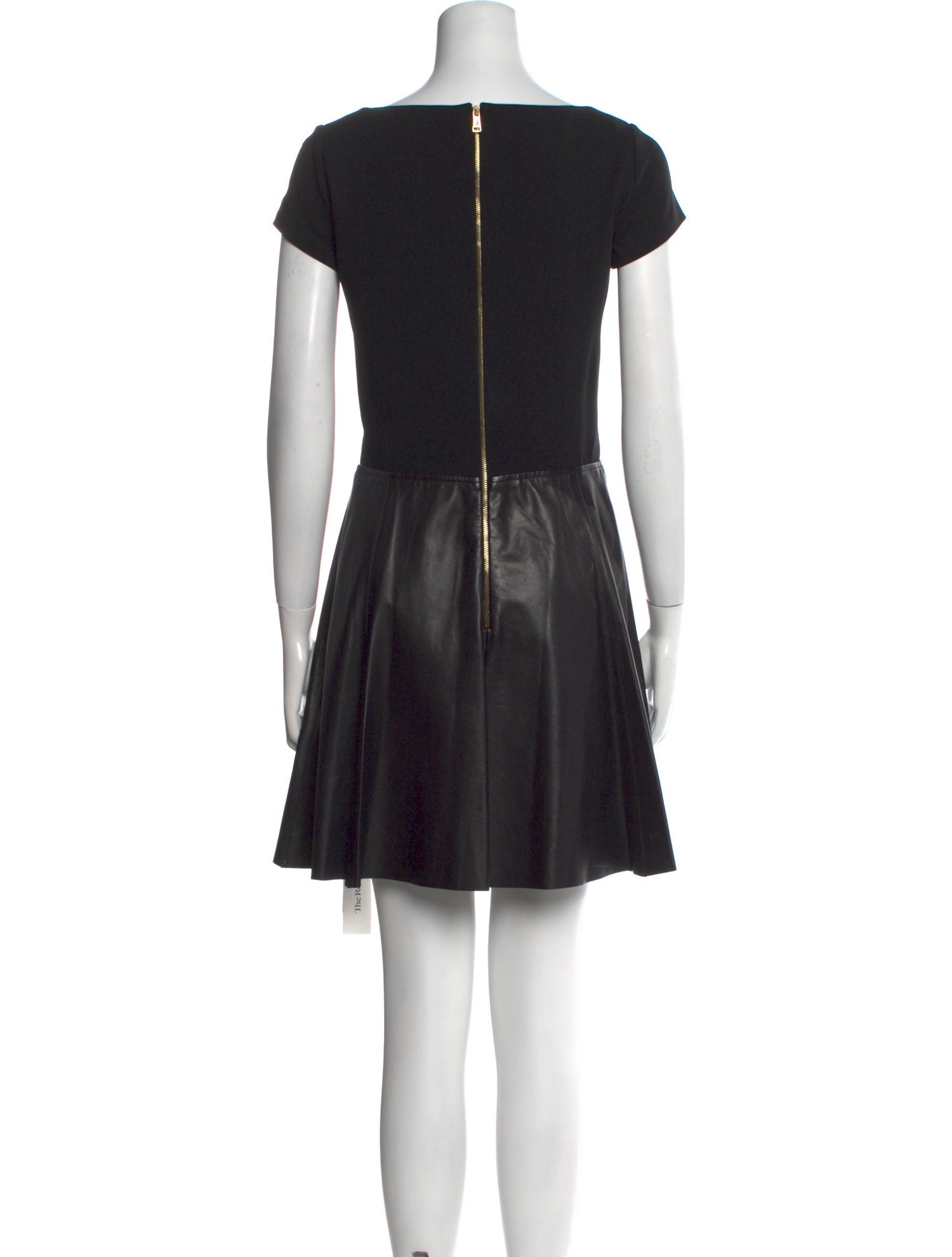 Ralph Lauren Black Label Bateau Neckline Mini Dress