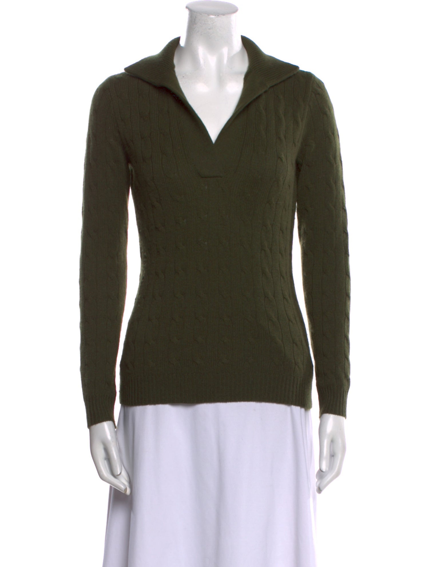 Ralph Lauren Black Label Cashmere V-Neck Sweater