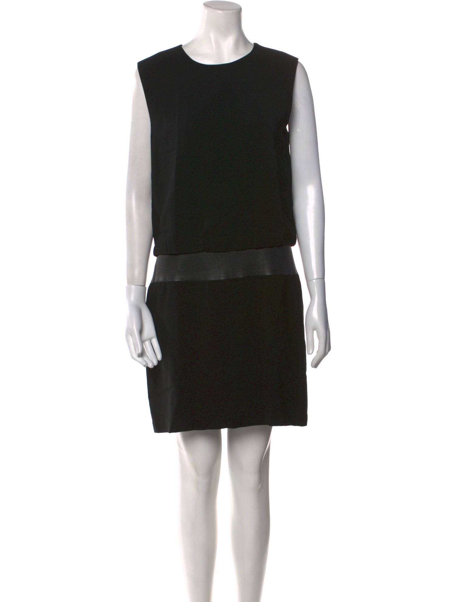 Ralph Lauren Black Label Crew Neck Mini Dress
