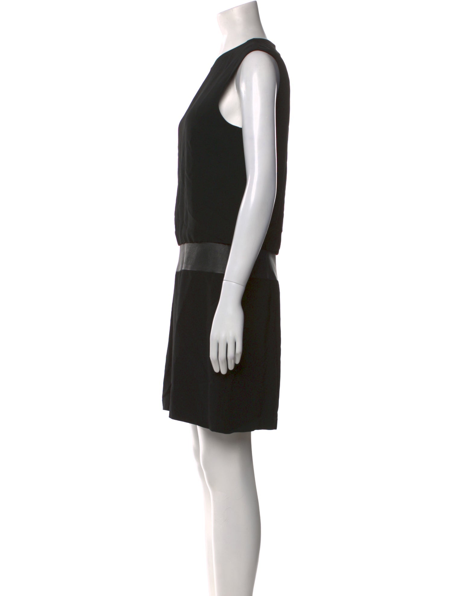 Ralph Lauren Black Label Crew Neck Mini Dress