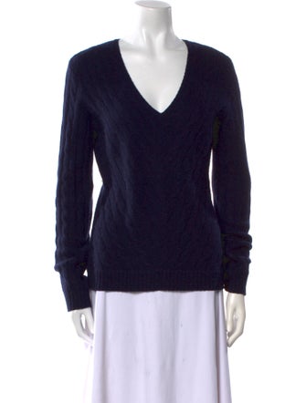 Ralph Lauren Black Label Cashmere V-Neck Sweater