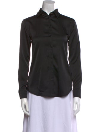 Ralph Lauren Black Label Long Sleeve Button-Up Top