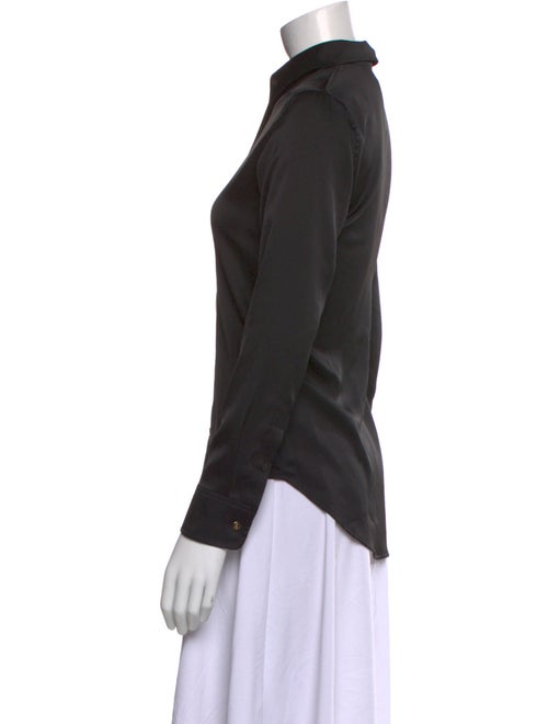 Ralph Lauren Black Label Long Sleeve Button-Up Top