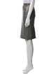 Ralph Lauren Black Label Lambskin Knee-Length Skirt