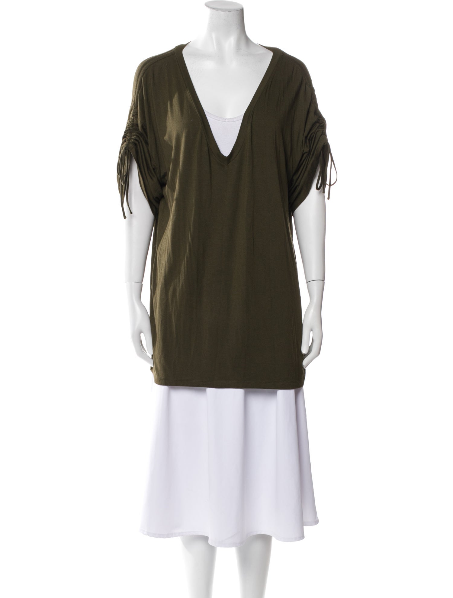 Ralph Lauren Black Label V-Neck Short Sleeve Tunic