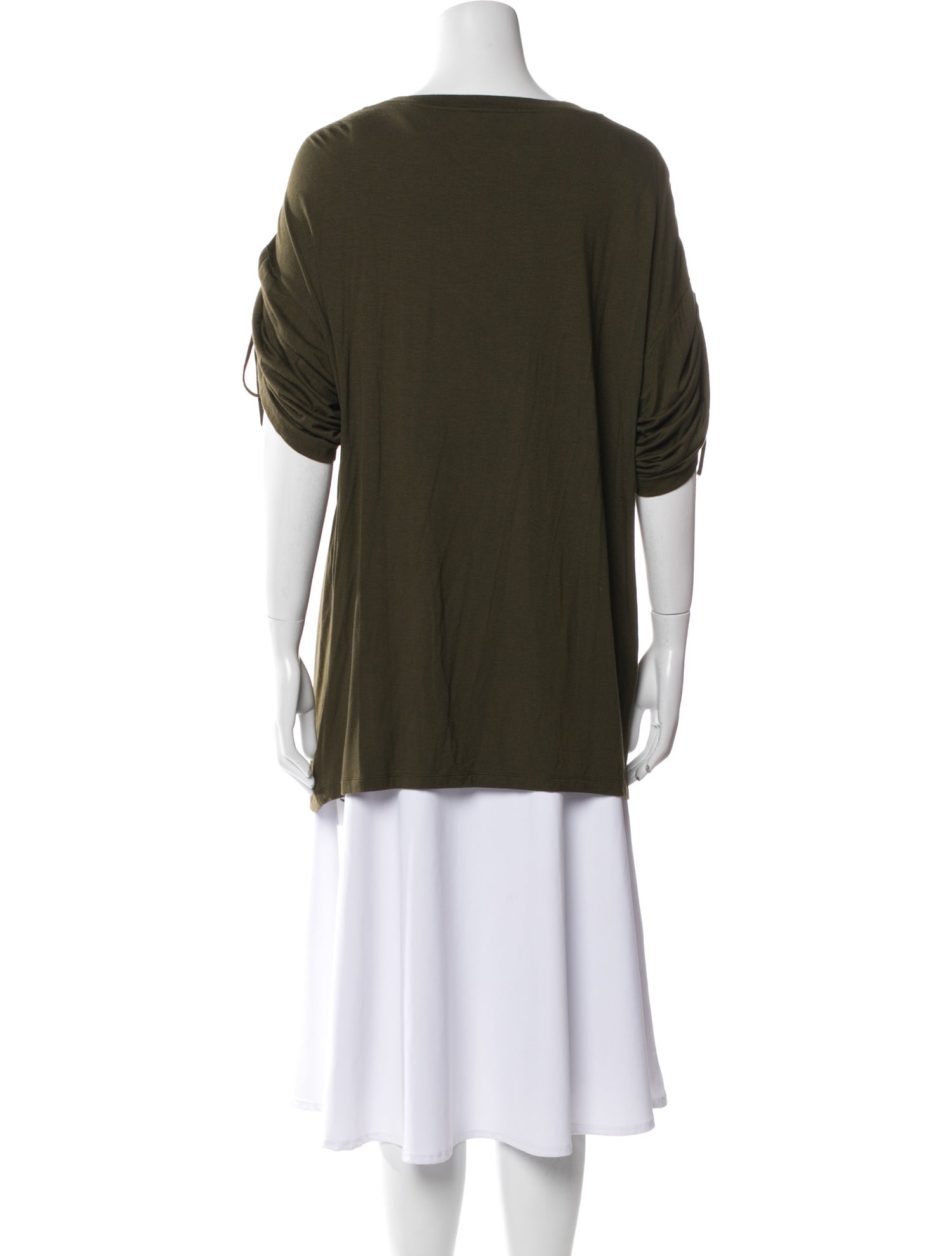 Ralph Lauren Black Label V-Neck Short Sleeve Tunic