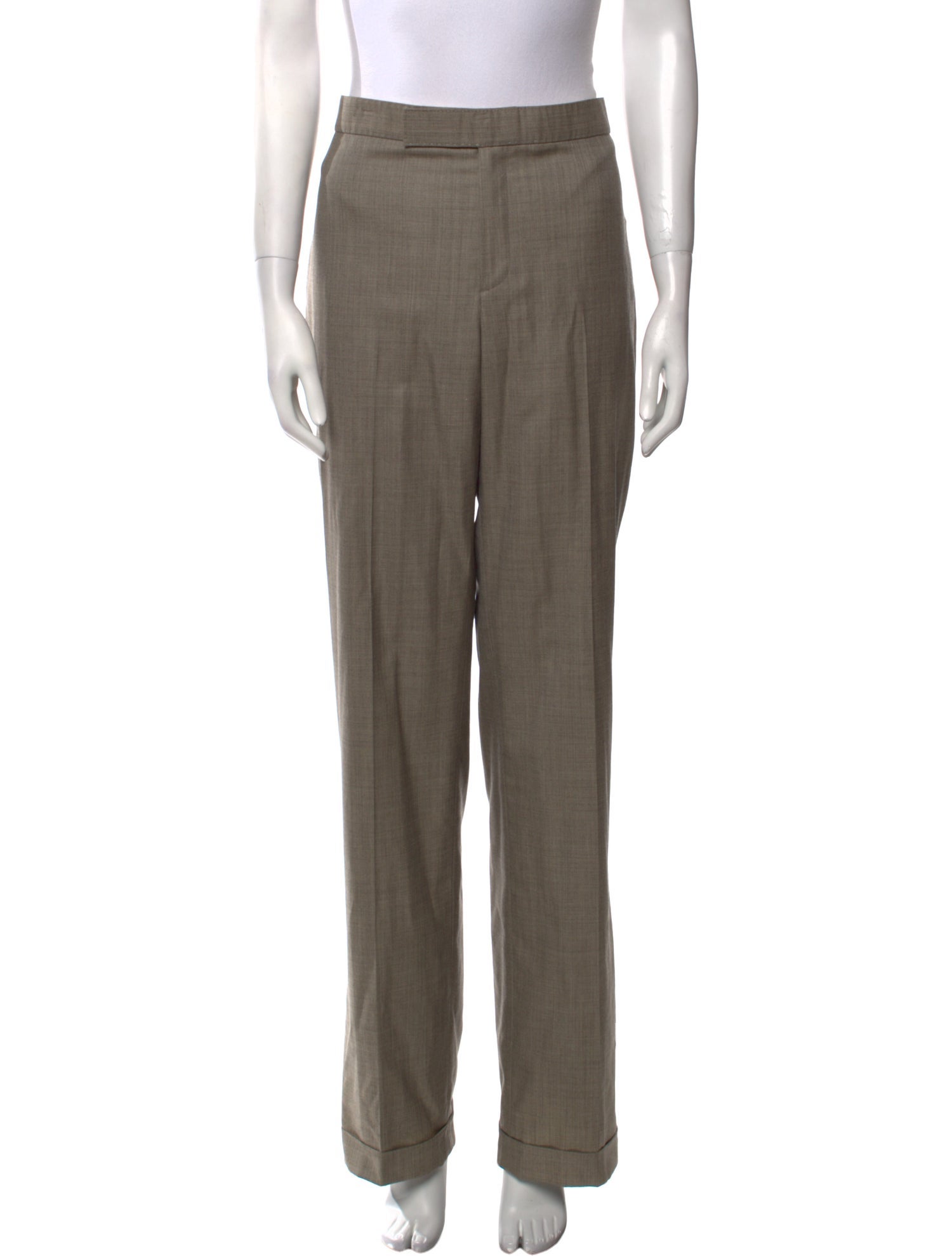 Ralph Lauren Black Label Wool Wide Leg Pants