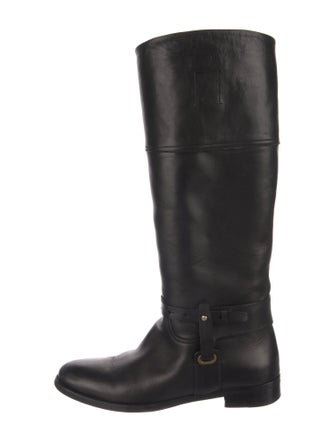 Ralph Lauren Black Label Leather Riding Boots