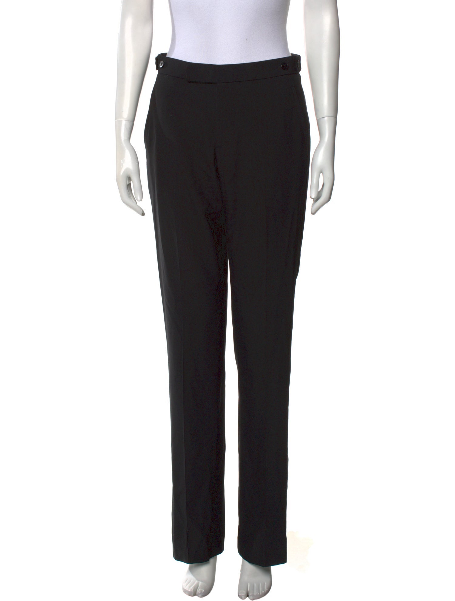 Ralph Lauren Black Label Wool Straight Leg Pants