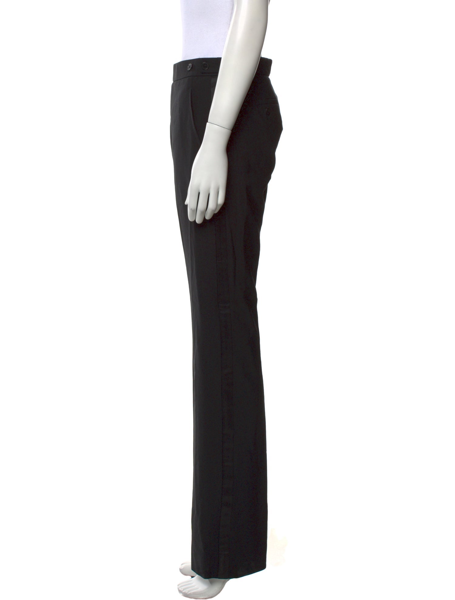 Ralph Lauren Black Label Wool Straight Leg Pants