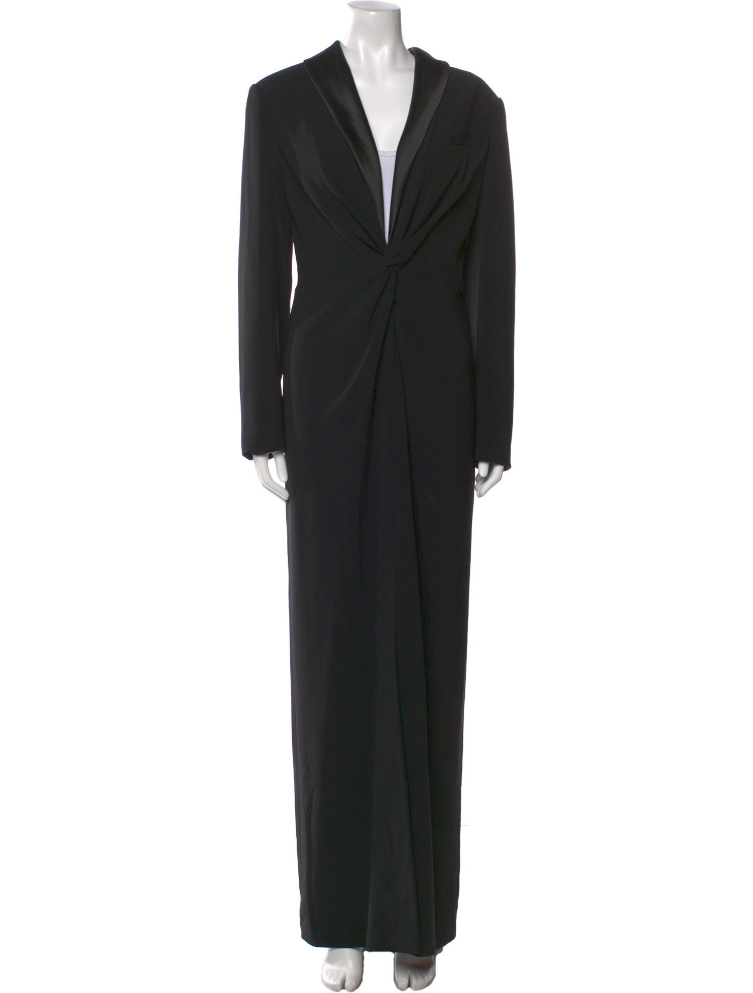 Lauren Ralph Lauren Cowl Neck Long Dress