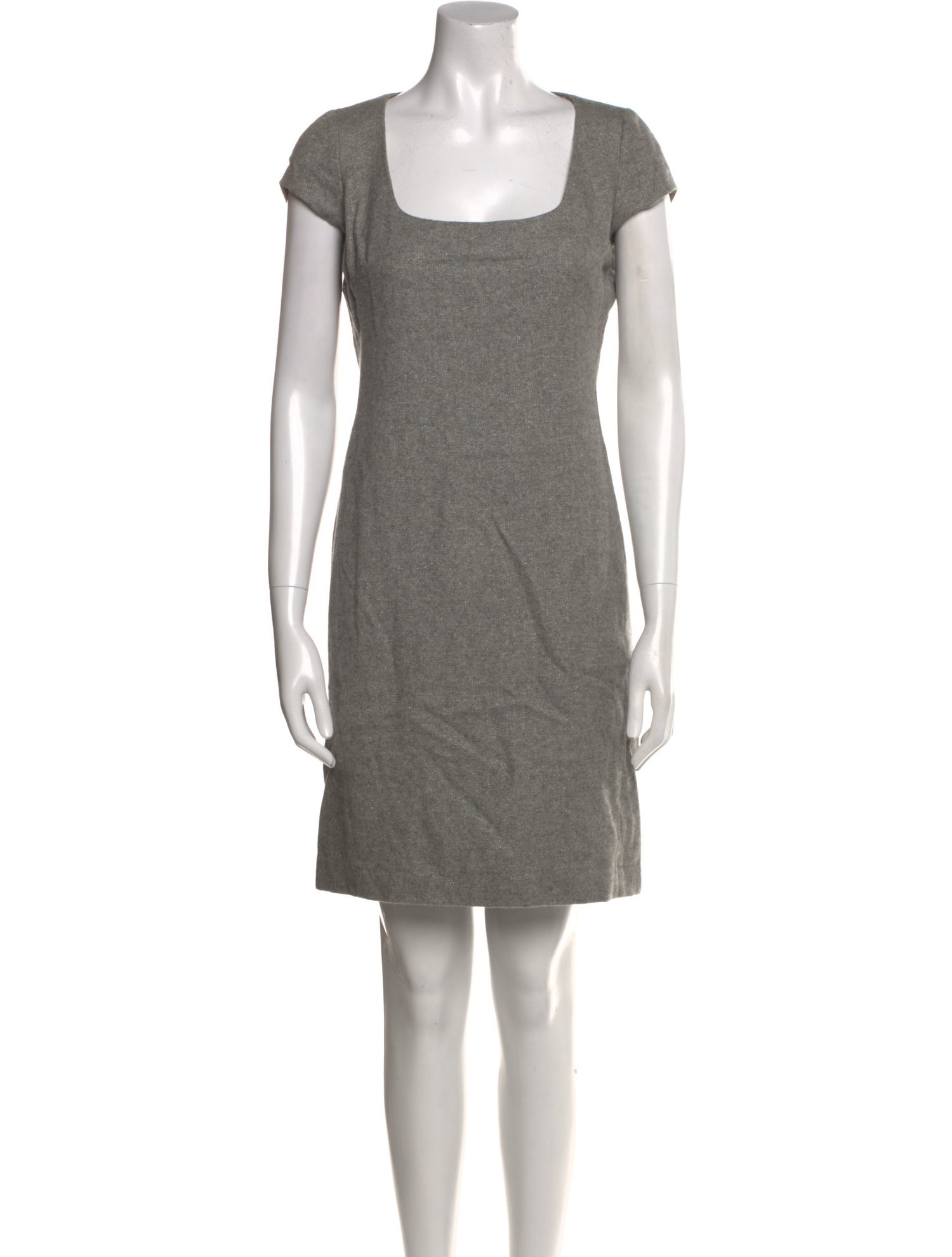 Ralph Lauren Black Label Square Neckline Mini Dress