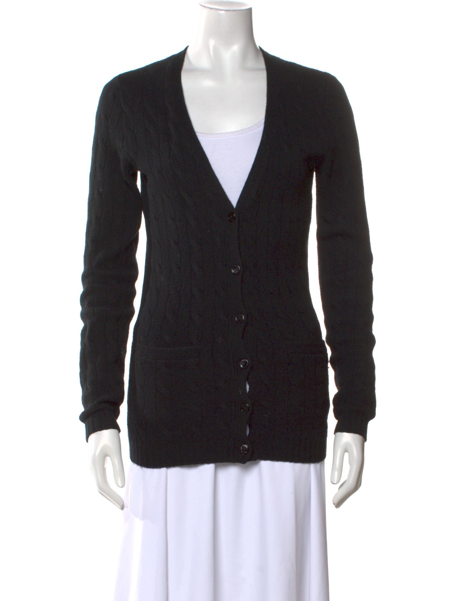 Ralph Lauren Black Label Cashmere V-Neck Sweater