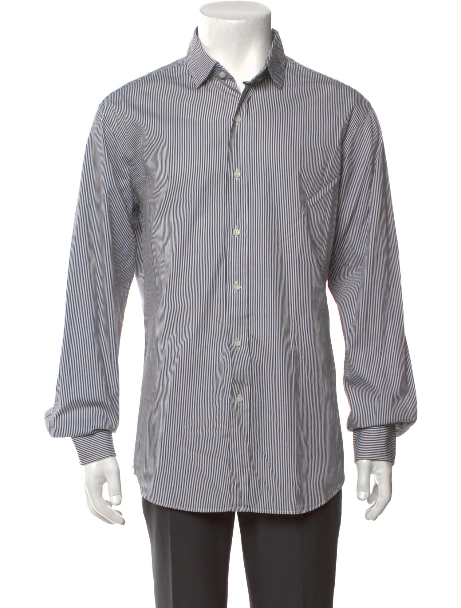 Ralph Lauren Black Label Striped Long Sleeve Shirt