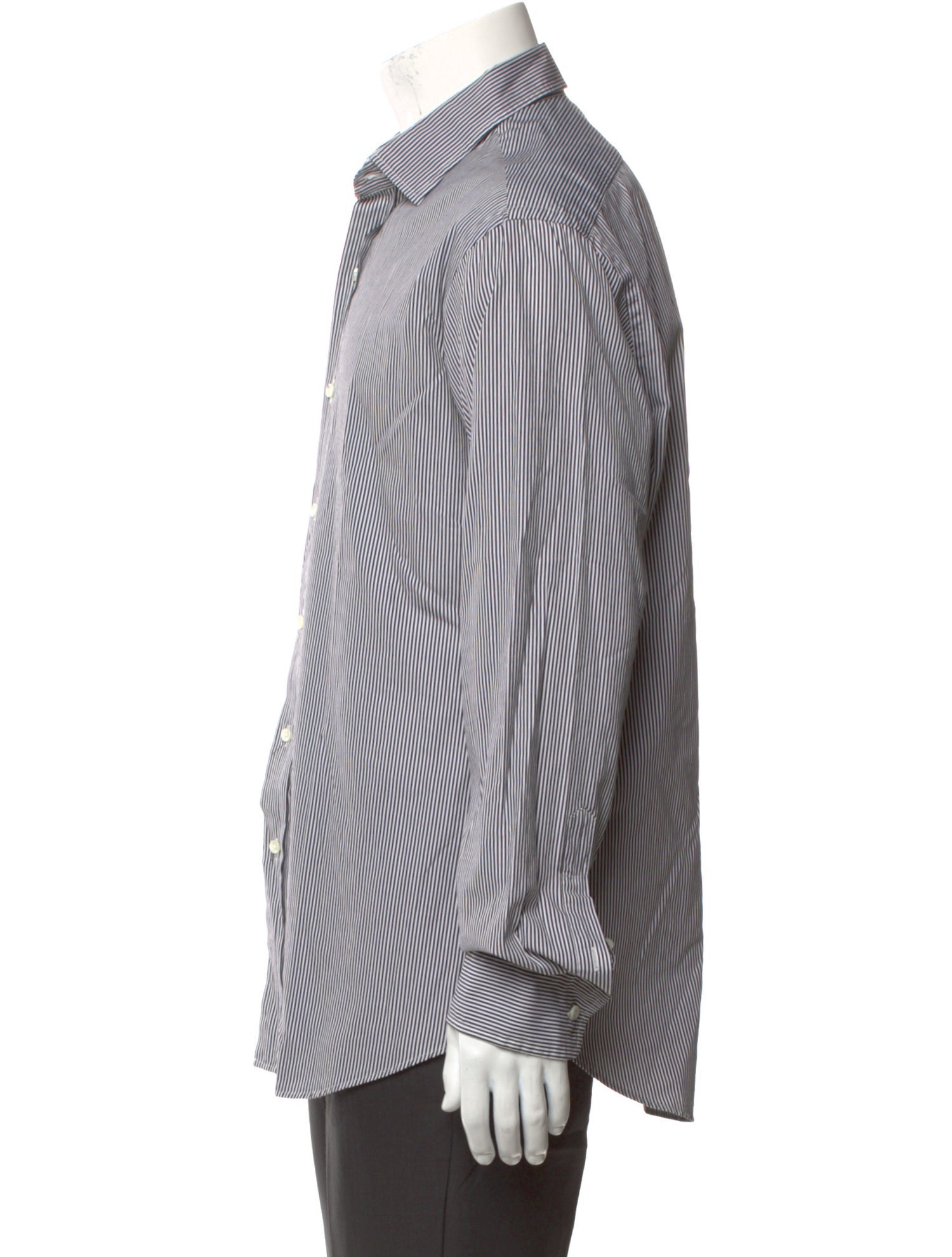 Ralph Lauren Black Label Striped Long Sleeve Shirt