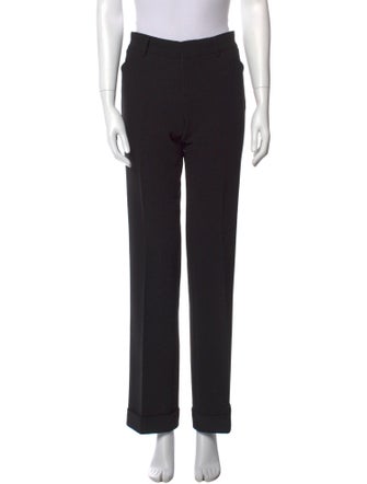 Ralph Lauren Black Label Wool Straight Leg Pants