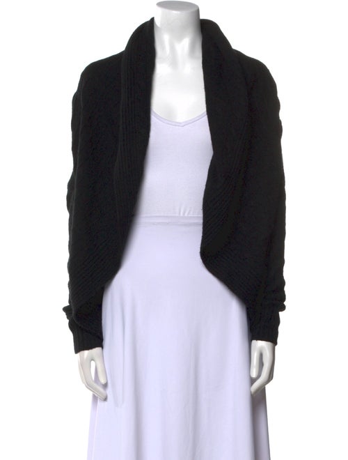 Ralph Lauren Black Label Cashmere Open Front Sweater