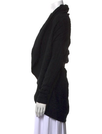 Ralph Lauren Black Label Cashmere Open Front Sweater
