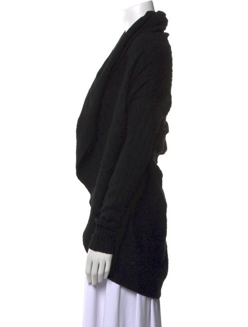 Ralph Lauren Black Label Cashmere Open Front Sweater