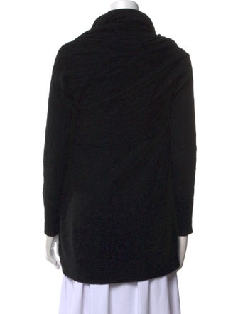 Ralph Lauren Black Label Cashmere Open Front Sweater