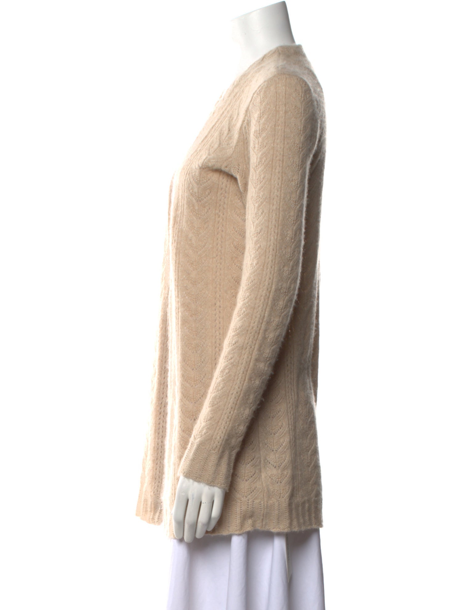 Ralph Lauren Black Label Open Front Sweater