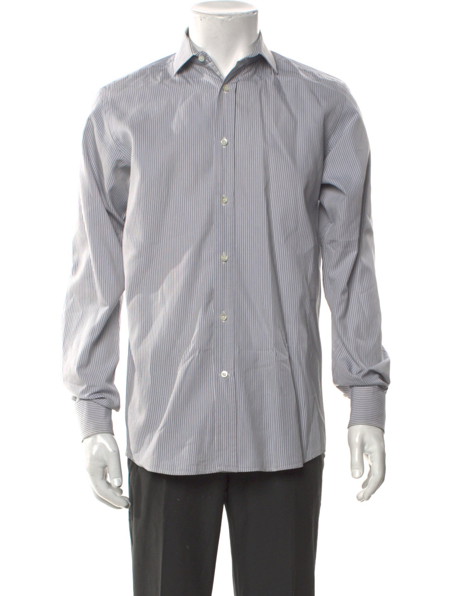 Ralph Lauren Black Label Striped Long Sleeve Shirt