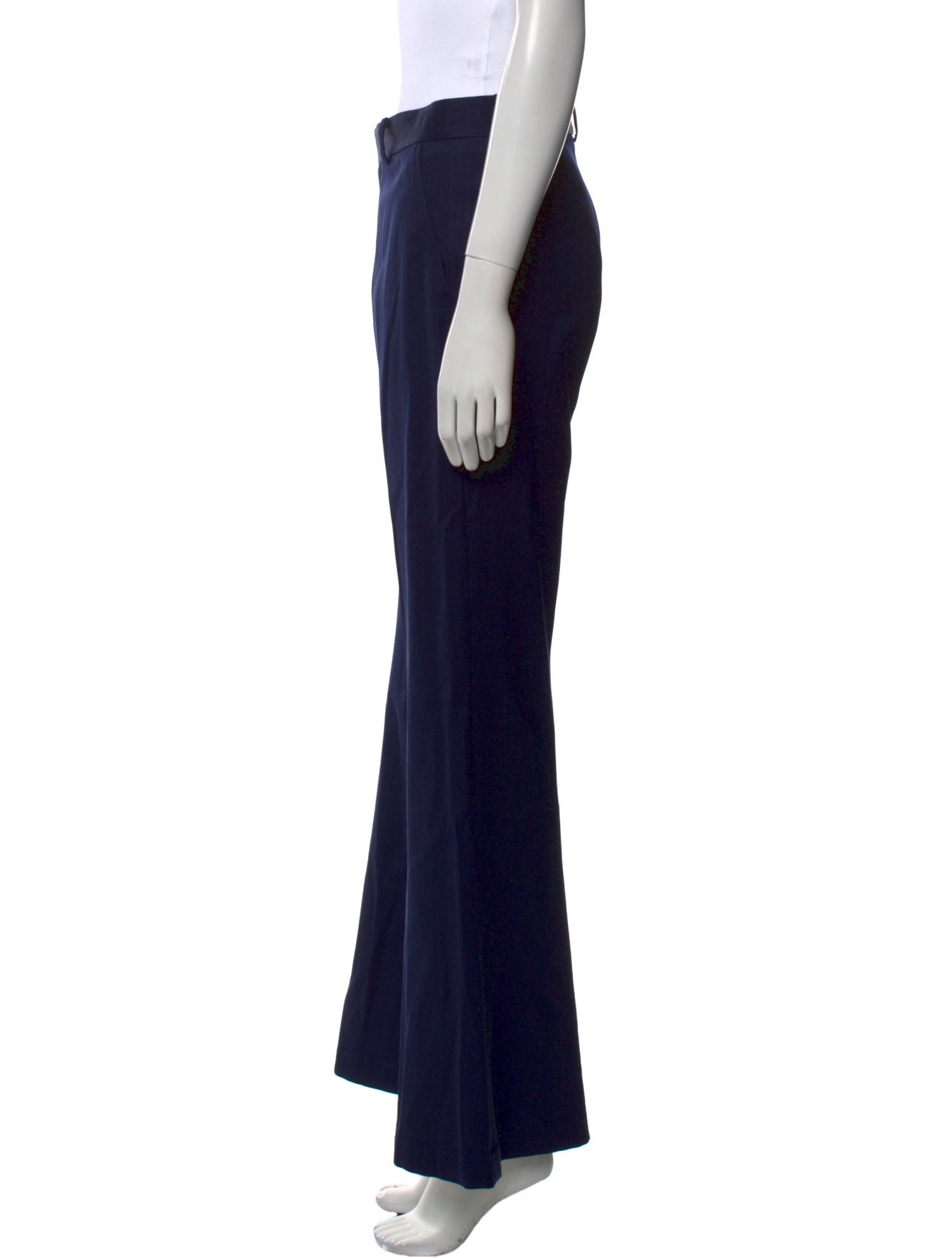 Ralph Lauren Black Label Wool Wide Leg Pants