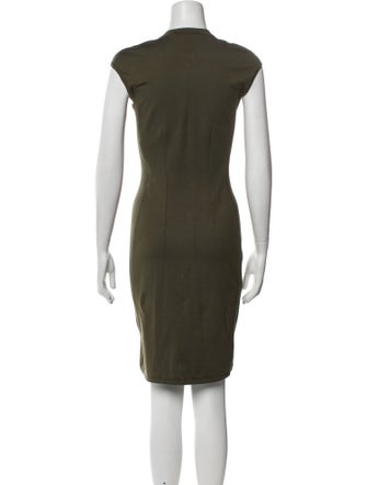 Ralph Lauren Black Label Silk Knee-Length Dress
