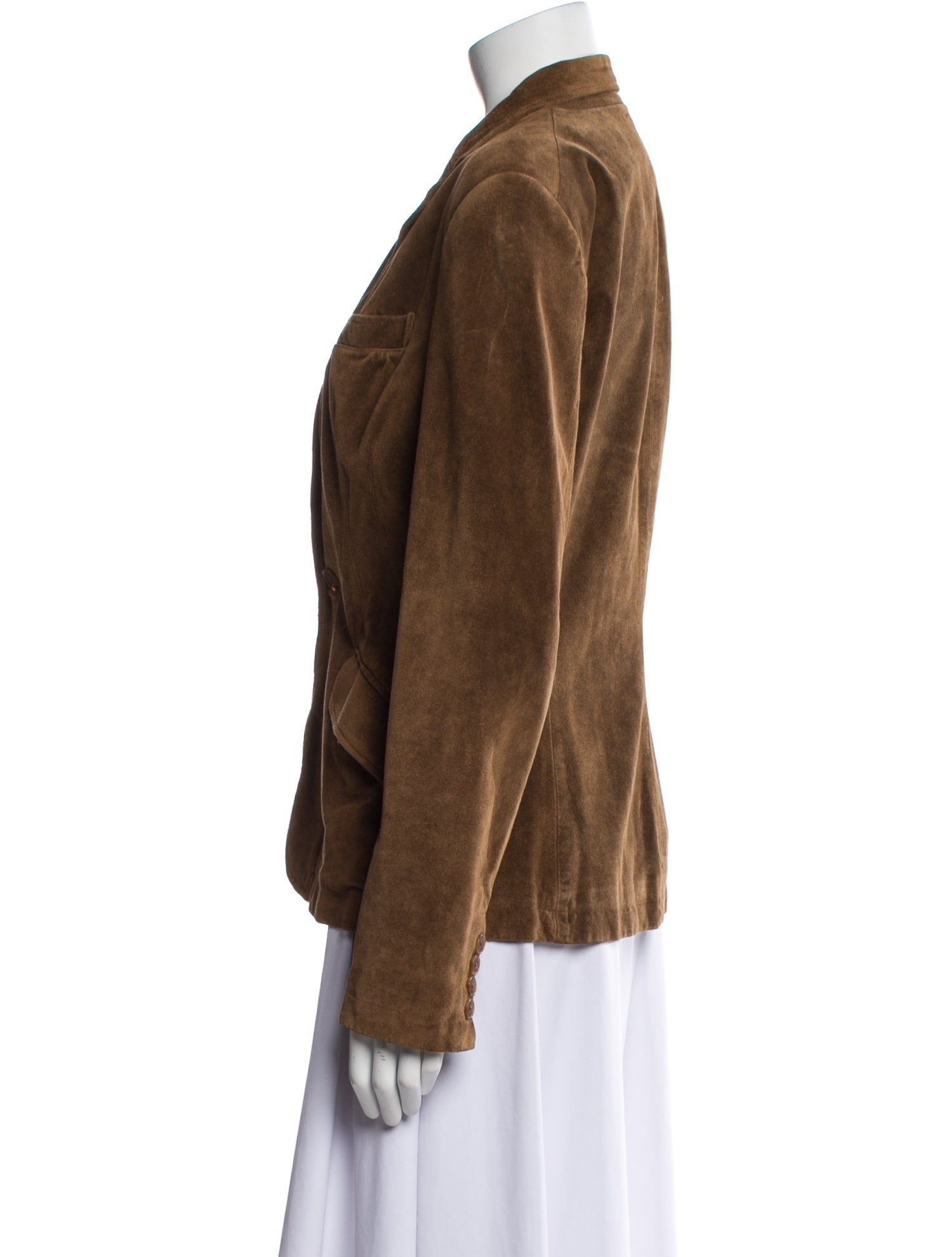 Ralph Lauren Black Label Leather Blazer