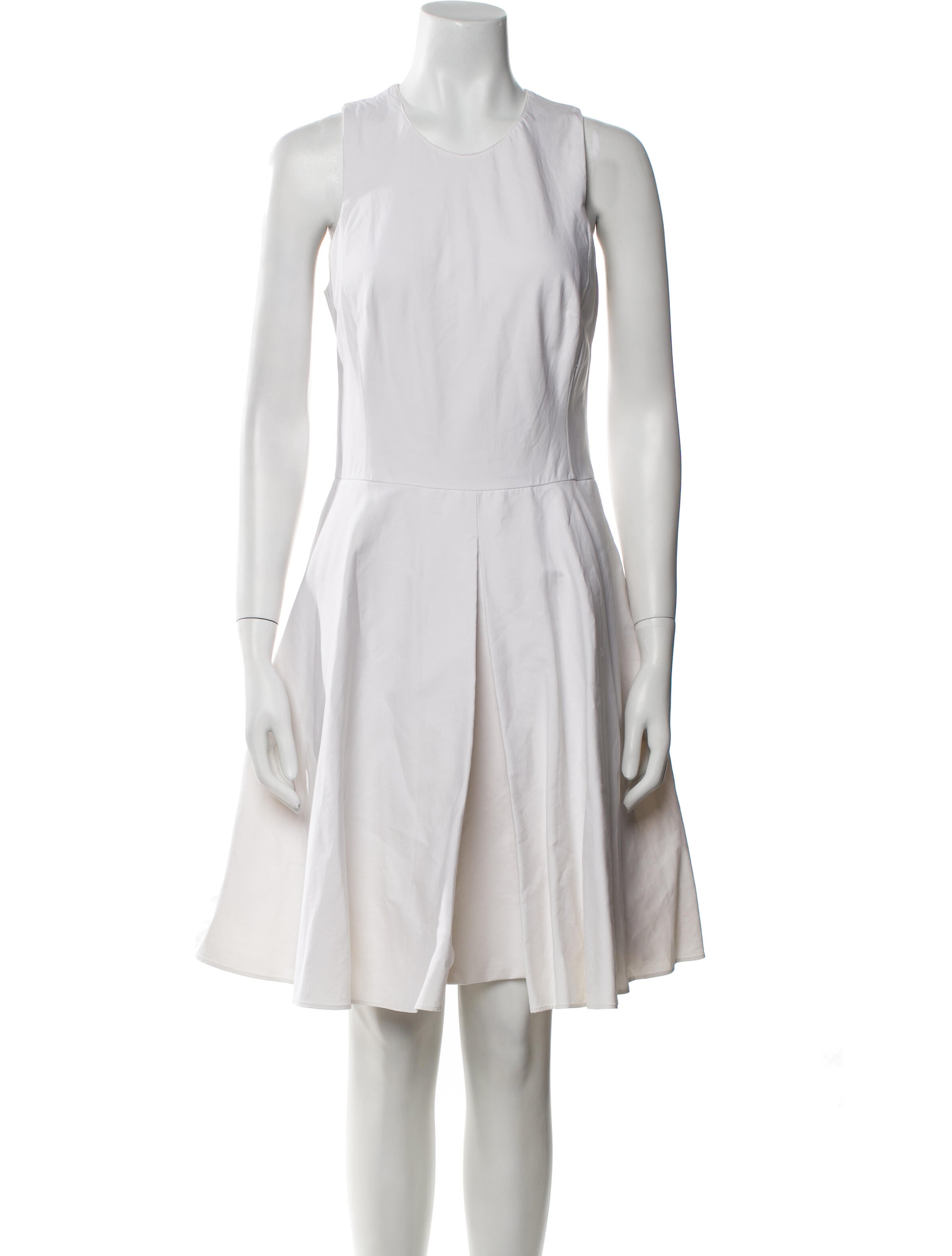Ralph Lauren Black Label Crew Neck Knee-Length Dress