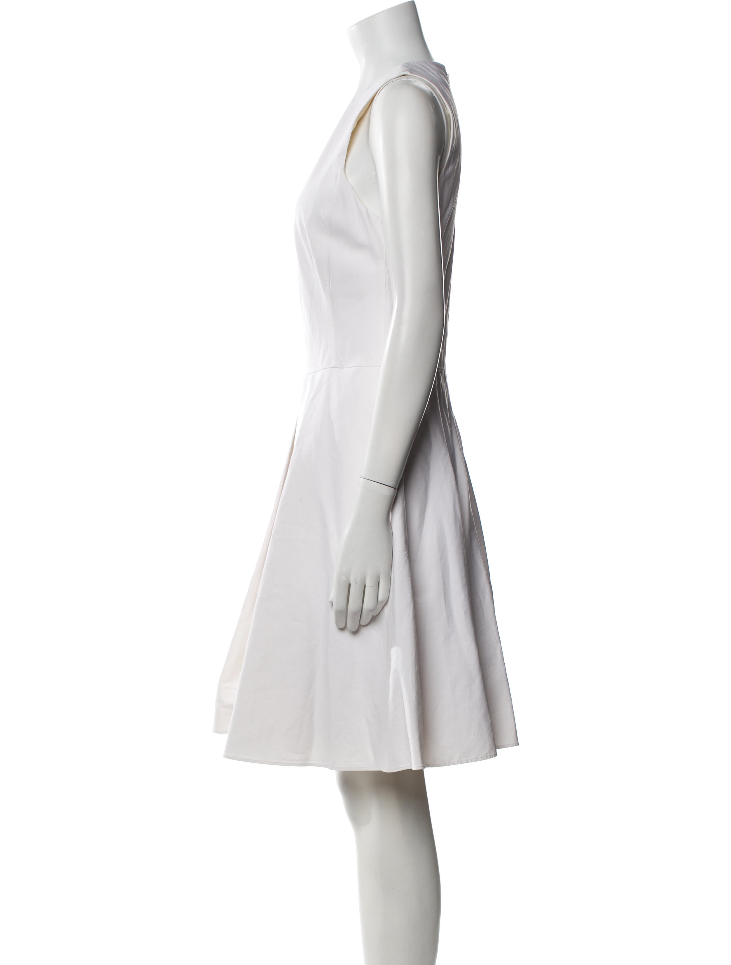 Ralph Lauren Black Label Crew Neck Knee-Length Dress