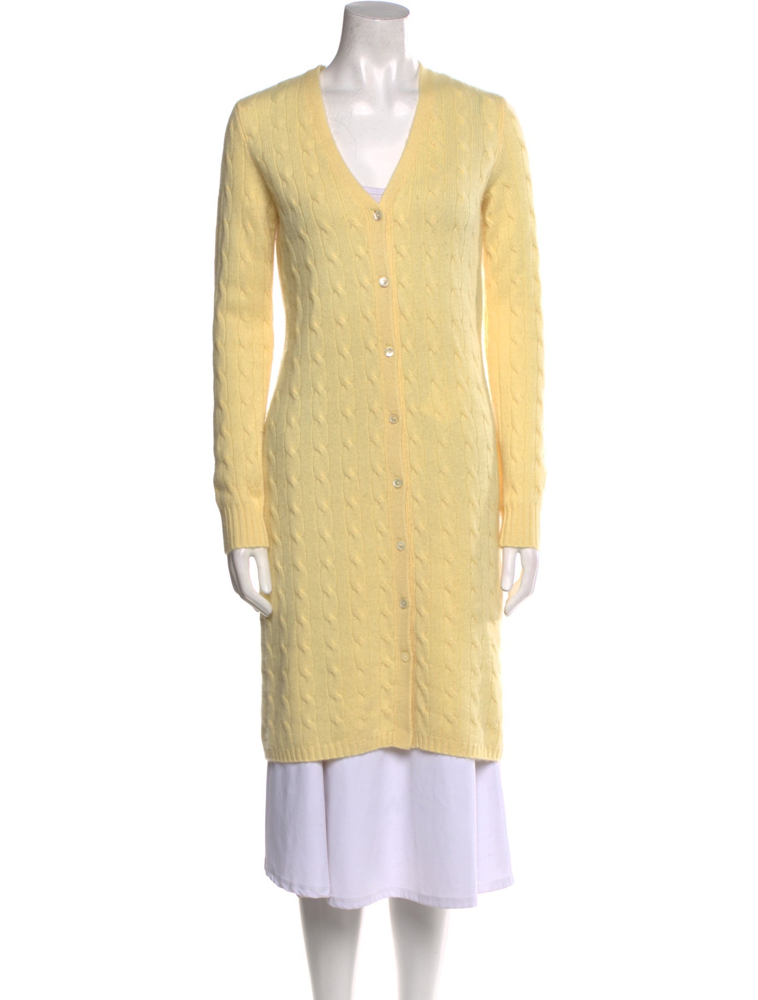 Ralph Lauren Black Label Cashmere V-Neck Sweater