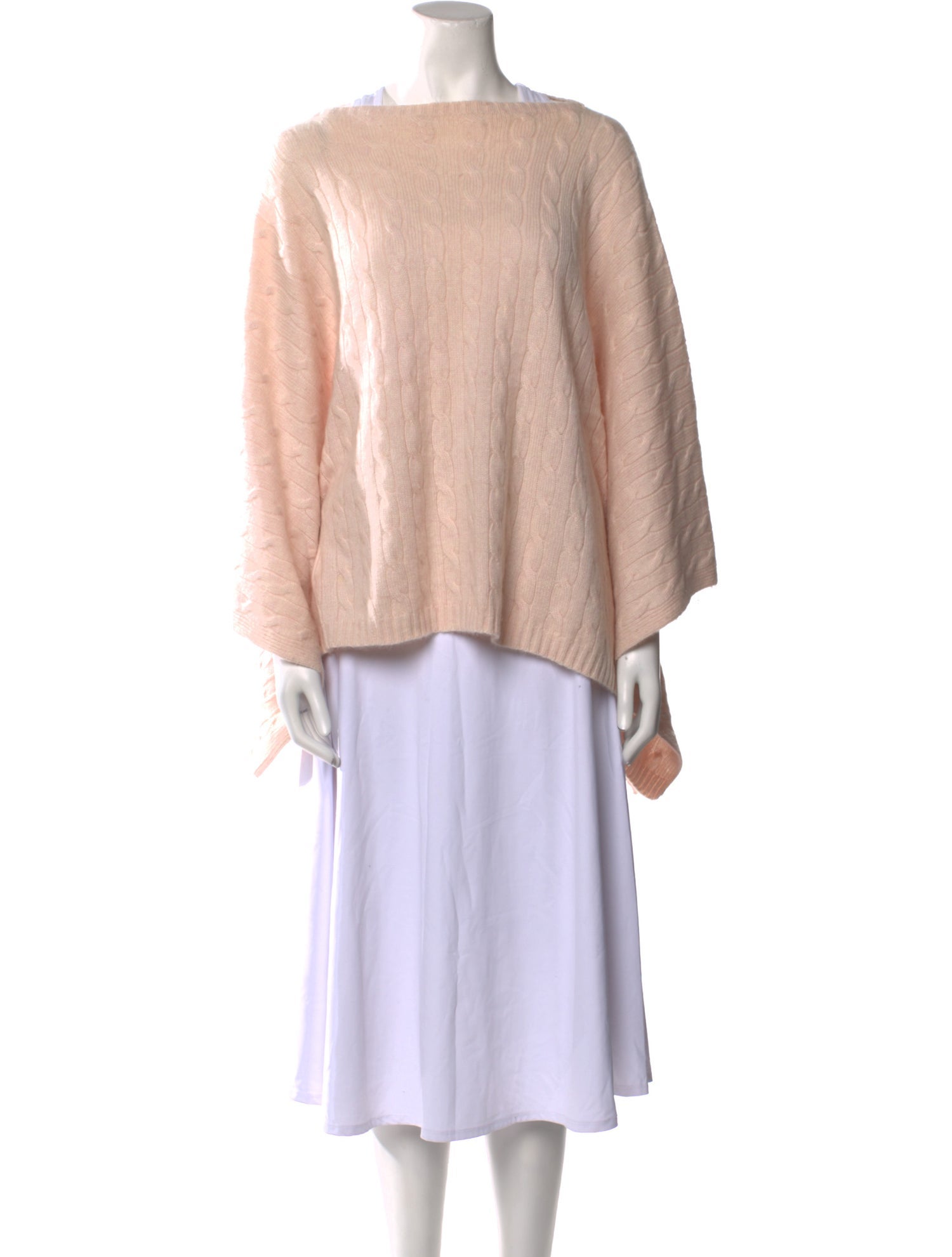 Ralph Lauren Black Label Cashmere Bateau Neckline Sweater