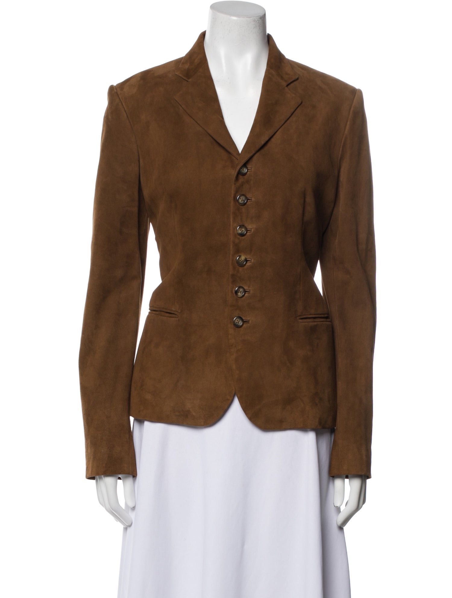 Ralph Lauren Black Label Suede Blazer