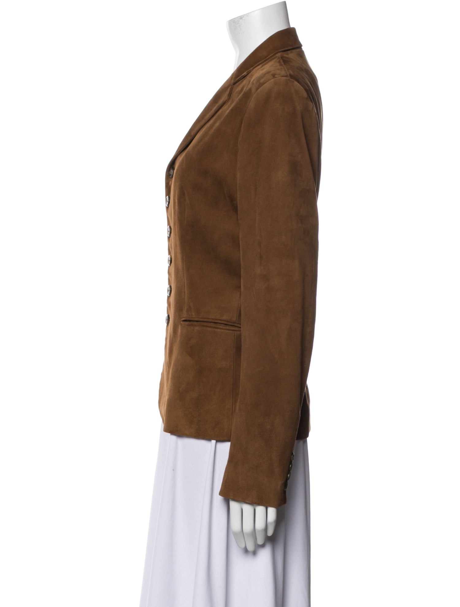 Ralph Lauren Black Label Suede Blazer