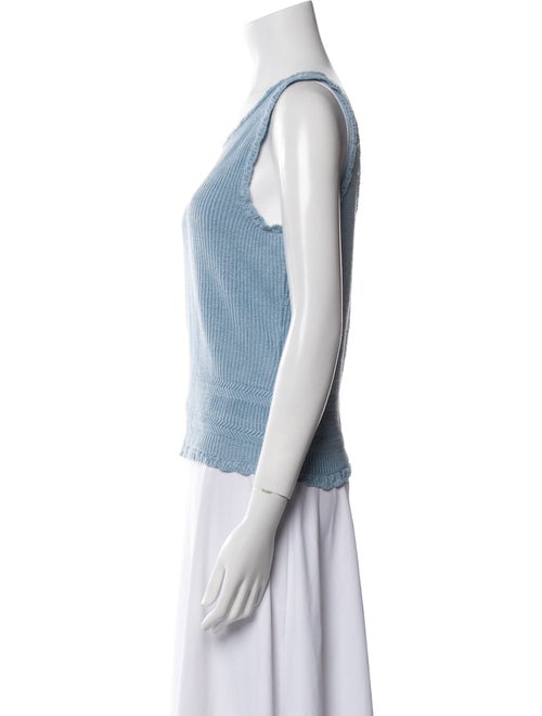 Ralph Lauren Black Label Linen Scoop Neck Sweater